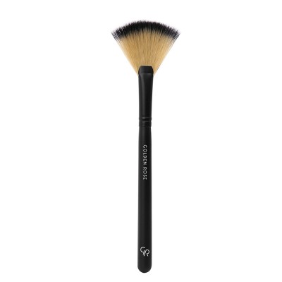 GOLDEN ROSE Fan Brush - Πινέλο Βεντάλια Ξεσκονίσματος Προσώπου